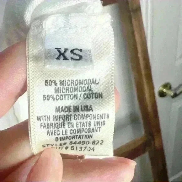 CLOTH & STONE White Sleeveless Top Size XS - Picture 4 of 4